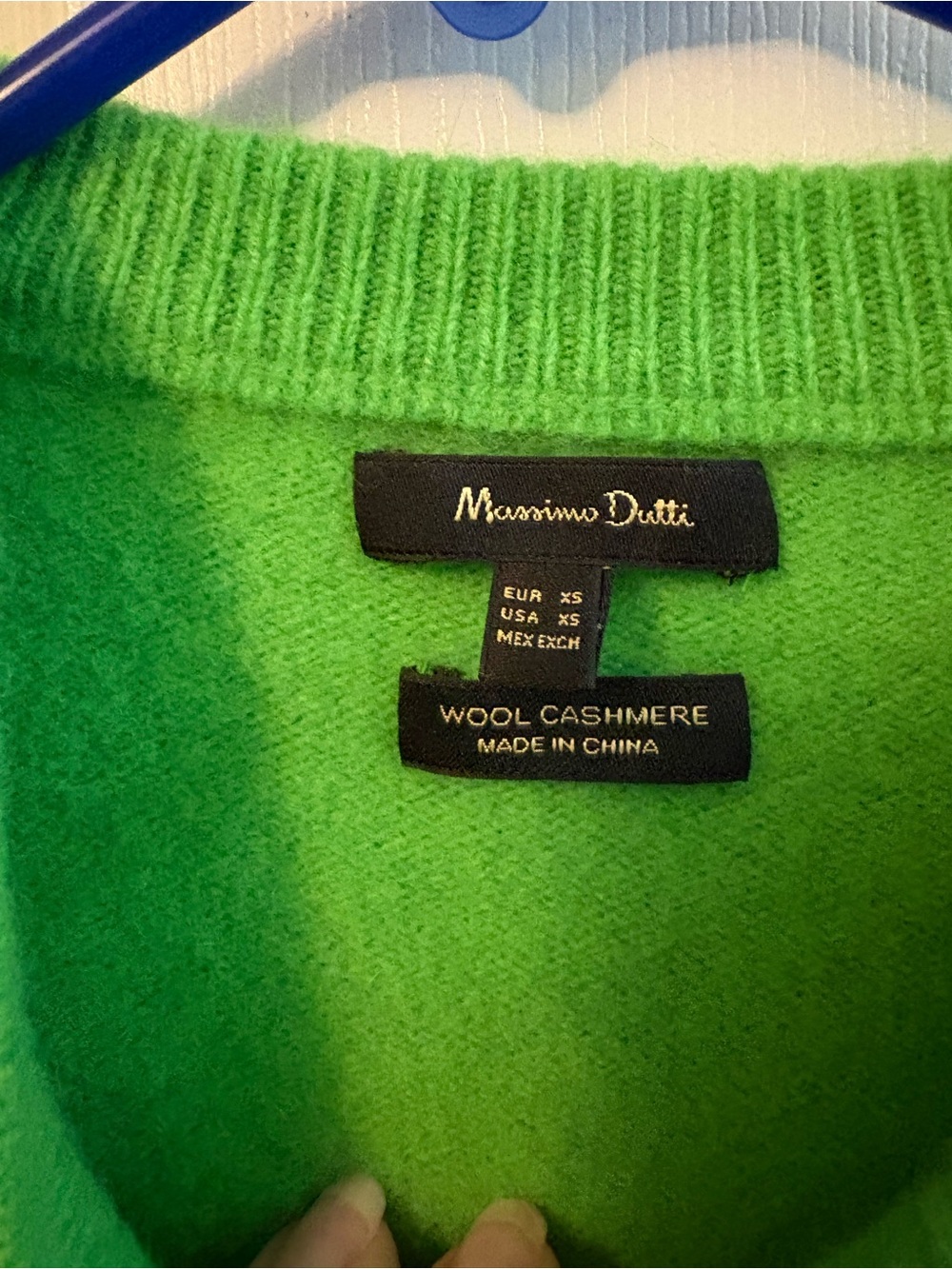 Massimo Dutti Women's Wool/Cashmere Crewneck Sweater View 3